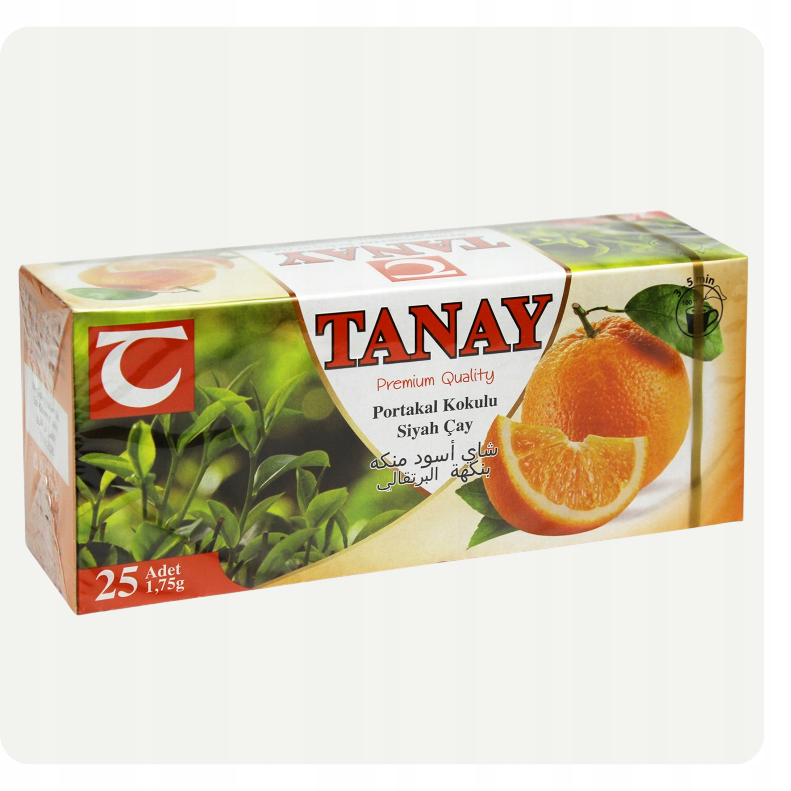 Levně 7 x Čaj čaj s 25 sáčky Tanay