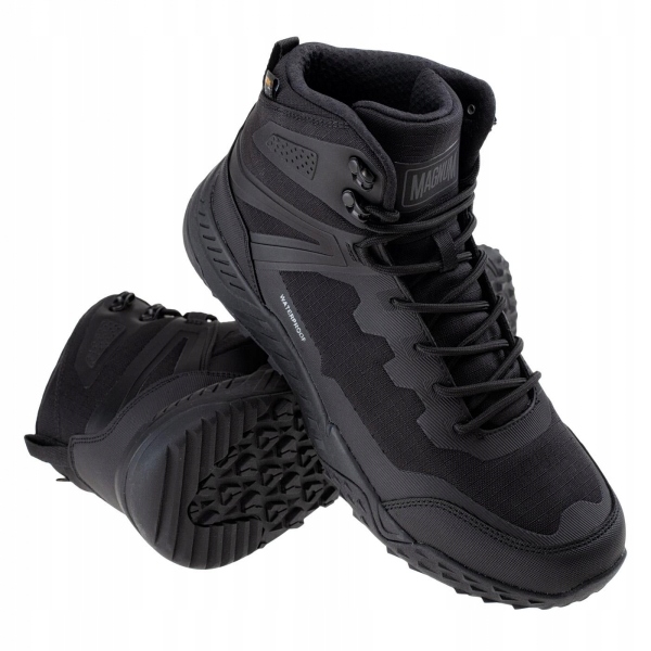 Taktické boty Magnum Bondsteel MID Wp C voděodolné Cordura černé, velikost 46