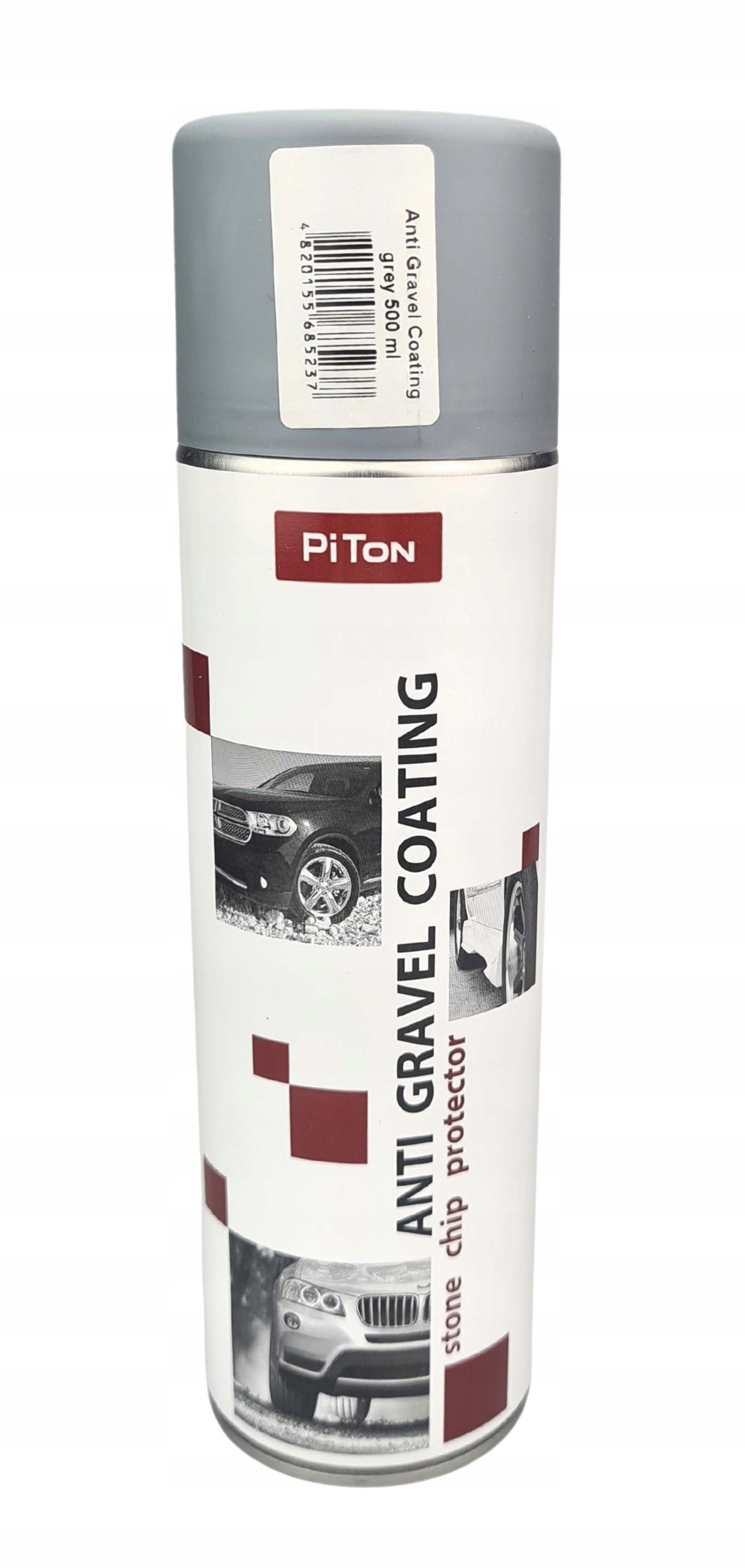 PiTon ŚRODEK OCHRONY KAROSERII 500 ml ANTI GRAVEL Szary