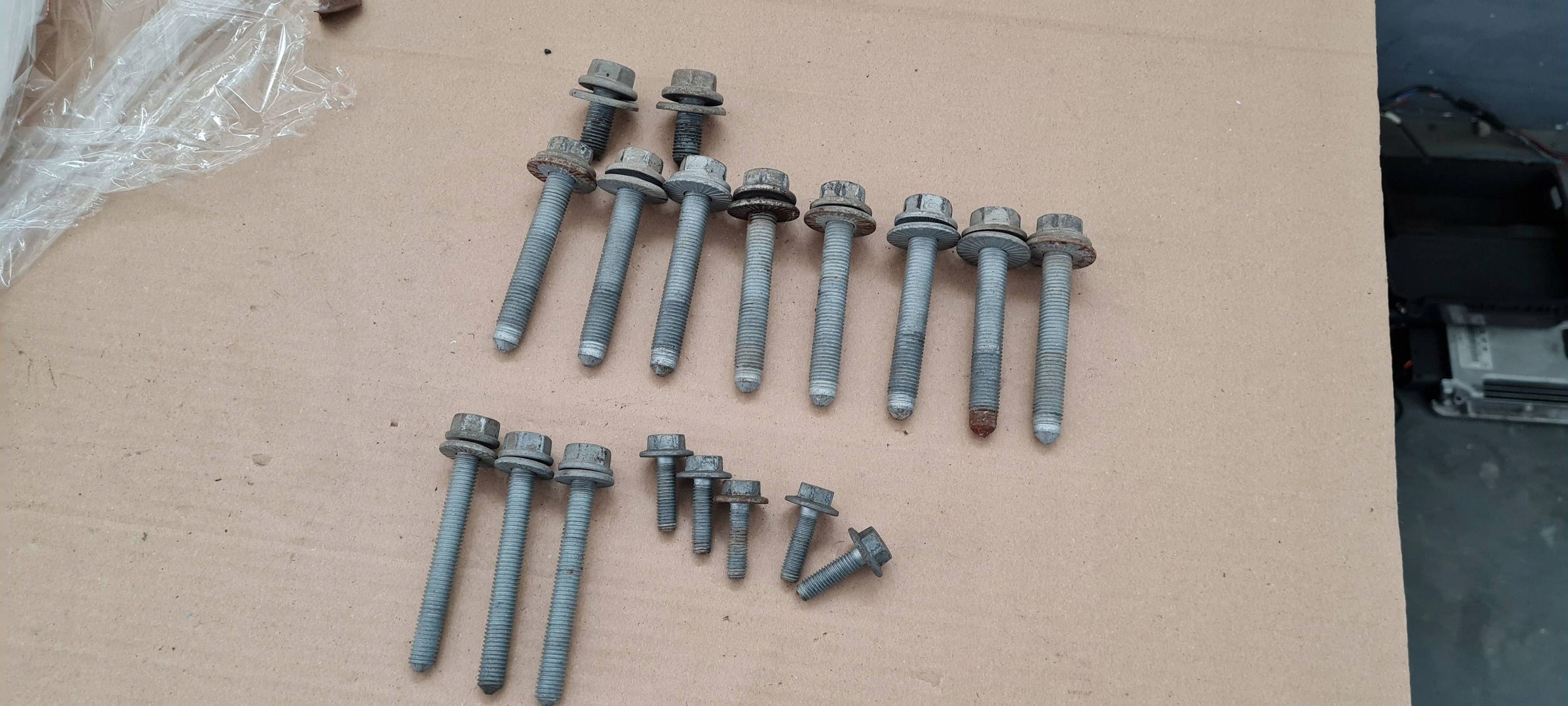 A6 C8 4K screws screw springing front SANEK axle beam siders A7 4K