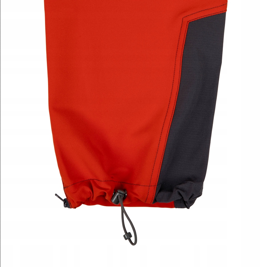 Męskie Górskie spodnie trekkingowe Milo ATERO - brick/dark grey XXL Odcień ceglasty