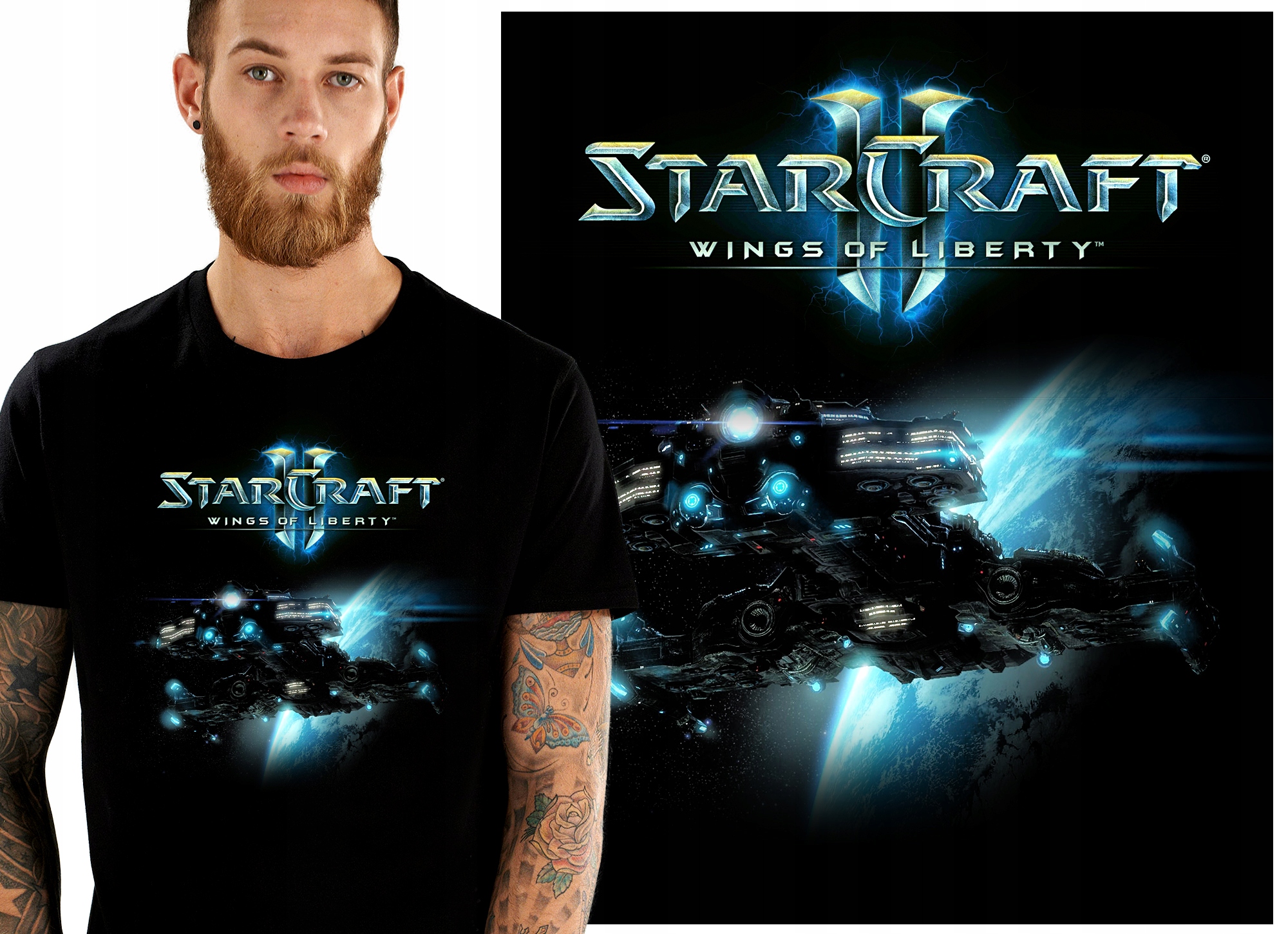 

Starcraft II Legacy Of The Void Koszulka Męska S