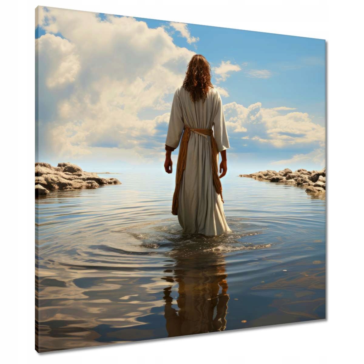 Obrazy 80x80 Ježíš na vodě