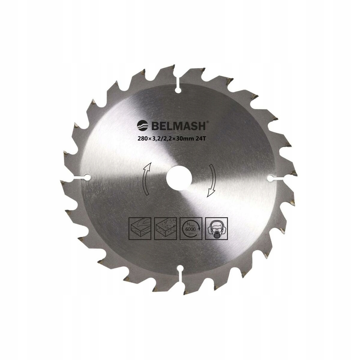 Piła tarczowa Belmash 280×30×3.2/2.2 24Т Do Belmash SDM-2200M, CBS-2400