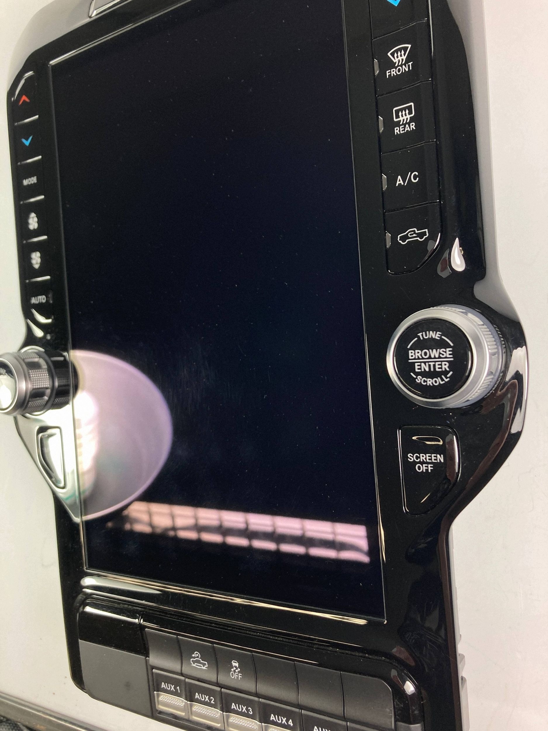 Ram 1500 TRX V radio multimedialne 12" Navigation panel 2022-24
