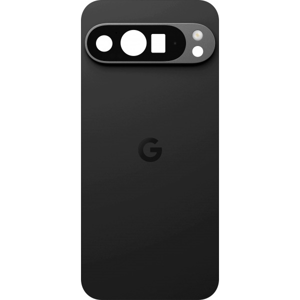 Org Klapka baterie Originální zadní zadní kryt pro Pixel 9 Pro XL (černá)