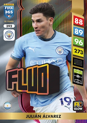 2025 Panini Adrenalyn XL Fifa 365 392 Julian Álvarez