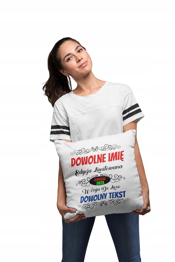 PERSONALIZOWANA PODUSZKA FAJNY PREZENT KREATOR Marka inna