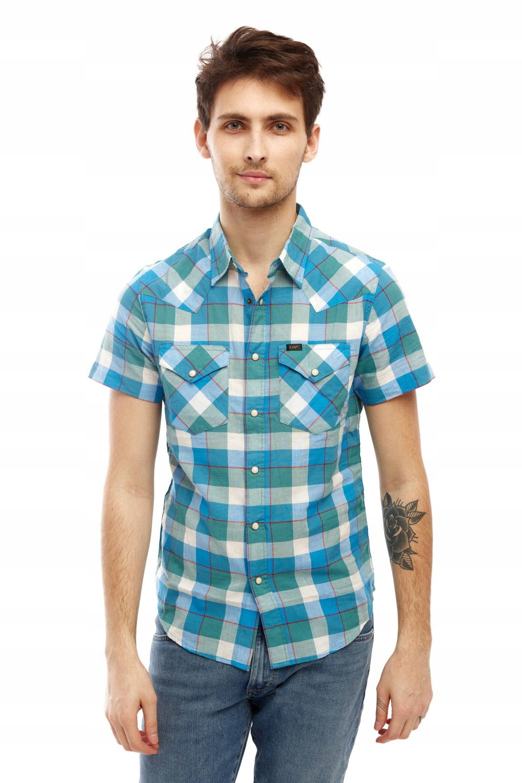 

Lee Ss Western Faded Green L640NMLF L