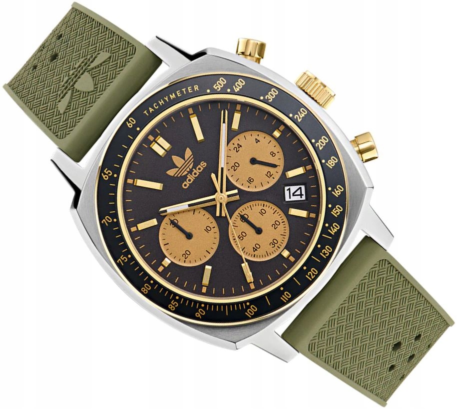 Sportovní Pánské Hodinky Adidas Originals AOFH23504 Chrono S Datem WR100 44 mm