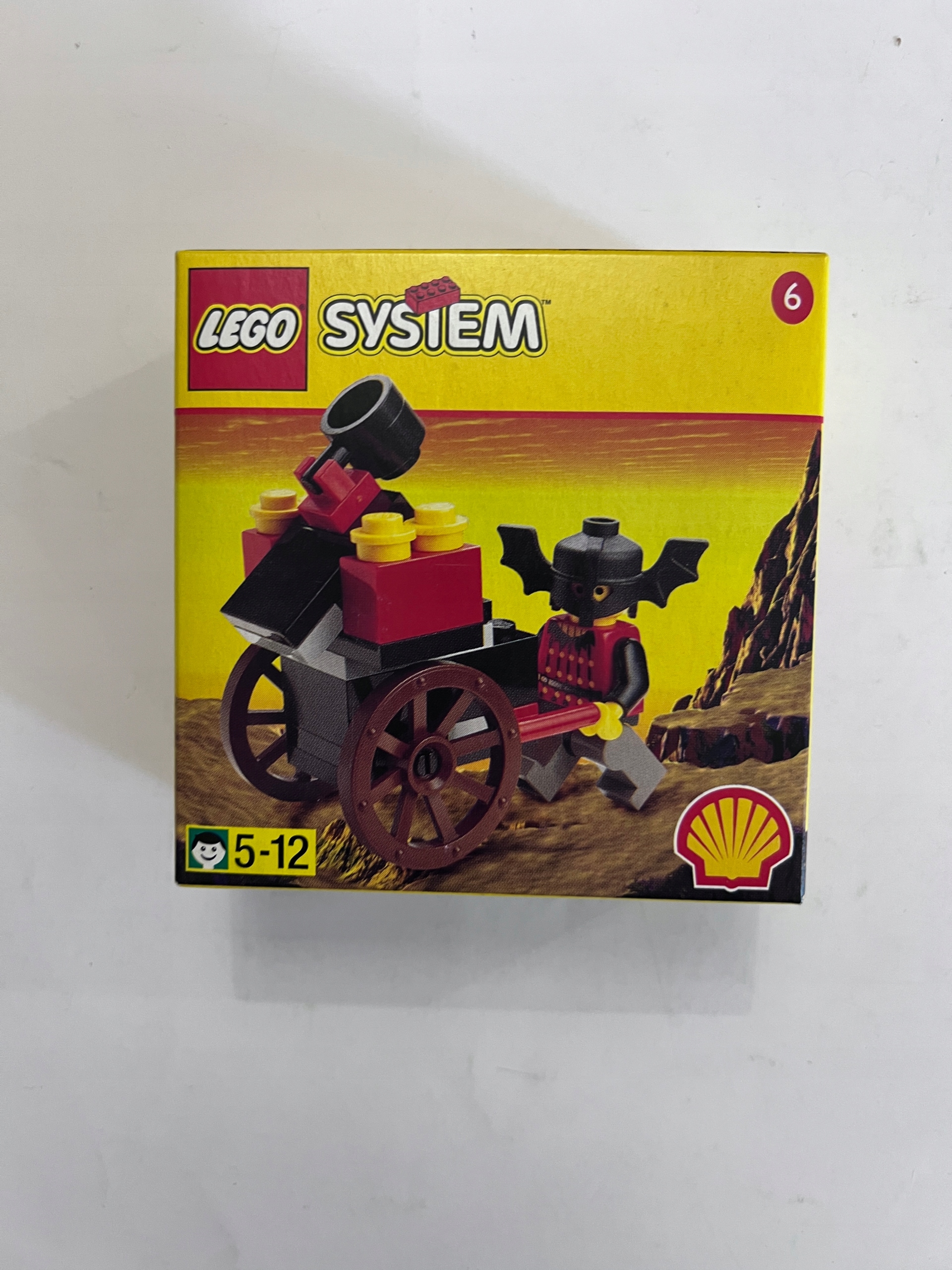 LEGO 2540 SYSTEM Castle CATAPAULT CART Batlord MISB Unikat z 1998r