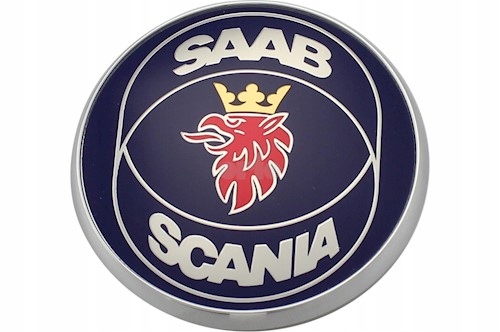 Emblém na zadnú časť batožinového priestoru (67 mm) Saab 9-5 Sedan