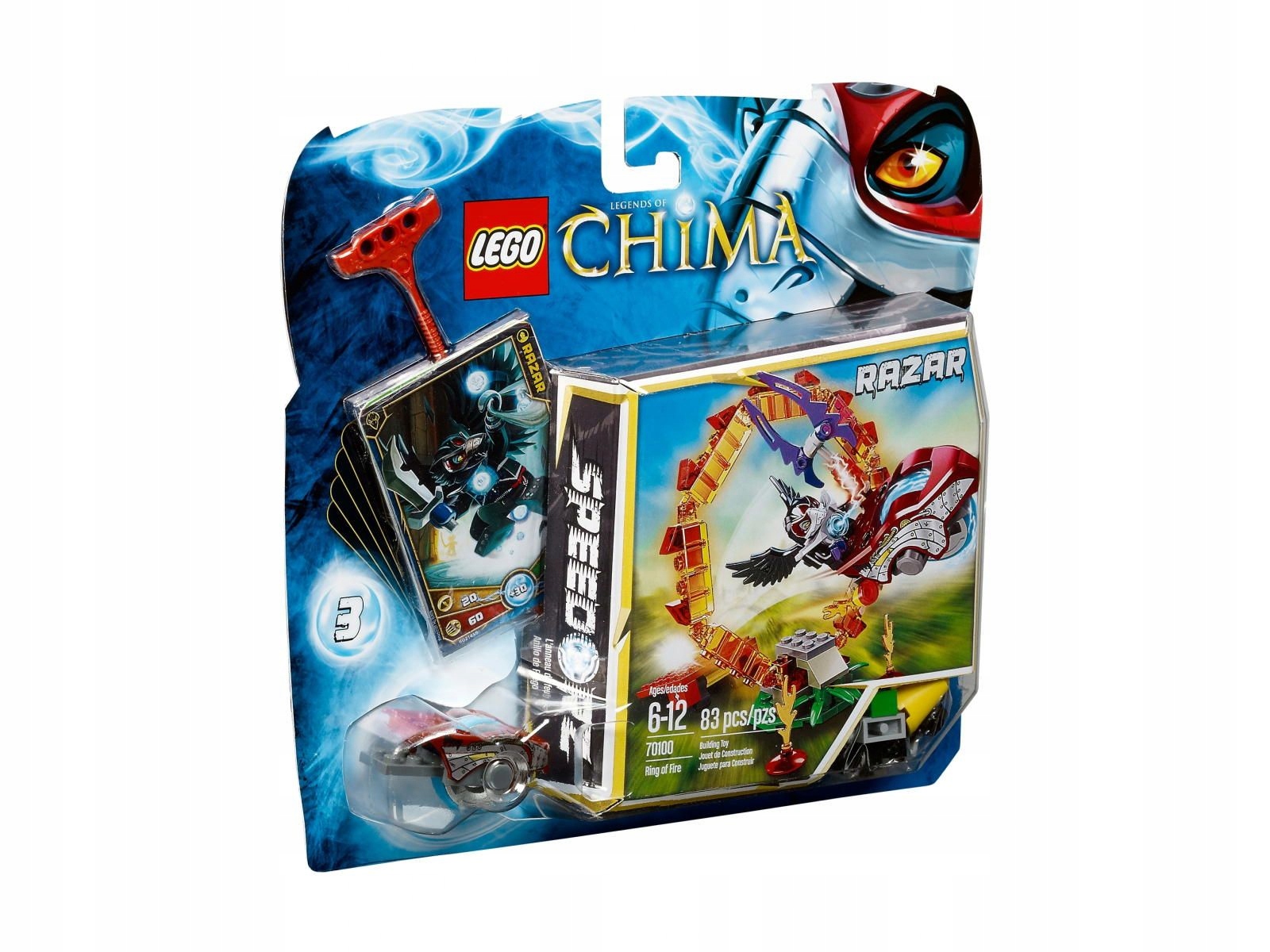 70100 LEGO Chima Pierścień ognia