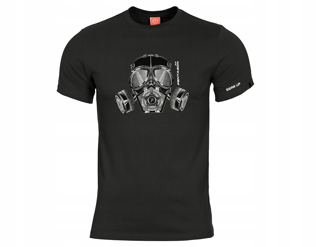 

Koszulka T-shirt Pentagon Gas-Mask Black XXL