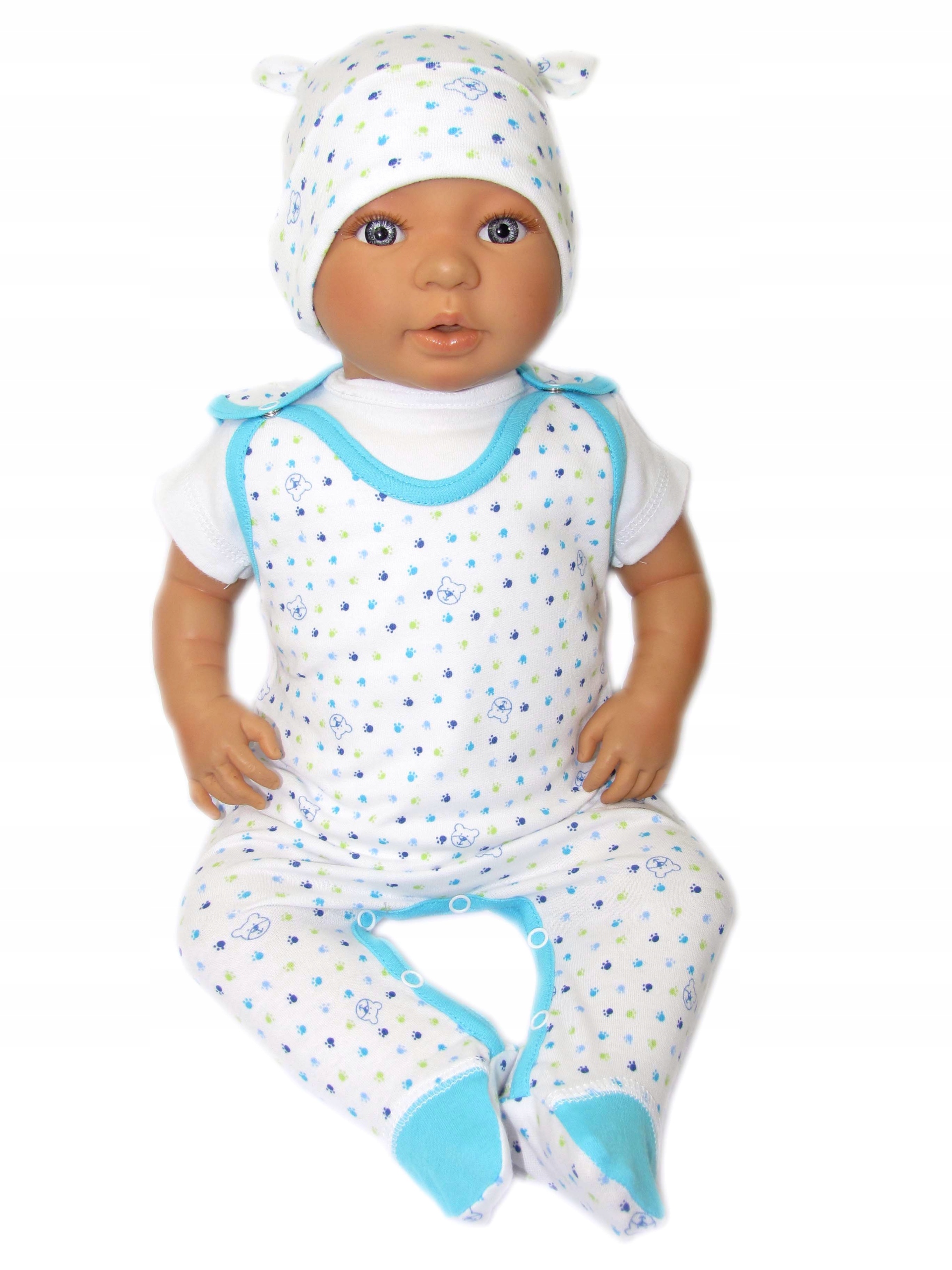 ŚPIOCHY NIEMOWLĘCE ŚPIOSZKI BAWEŁNIANE r.68 /12/ Rozmiar (new) 68