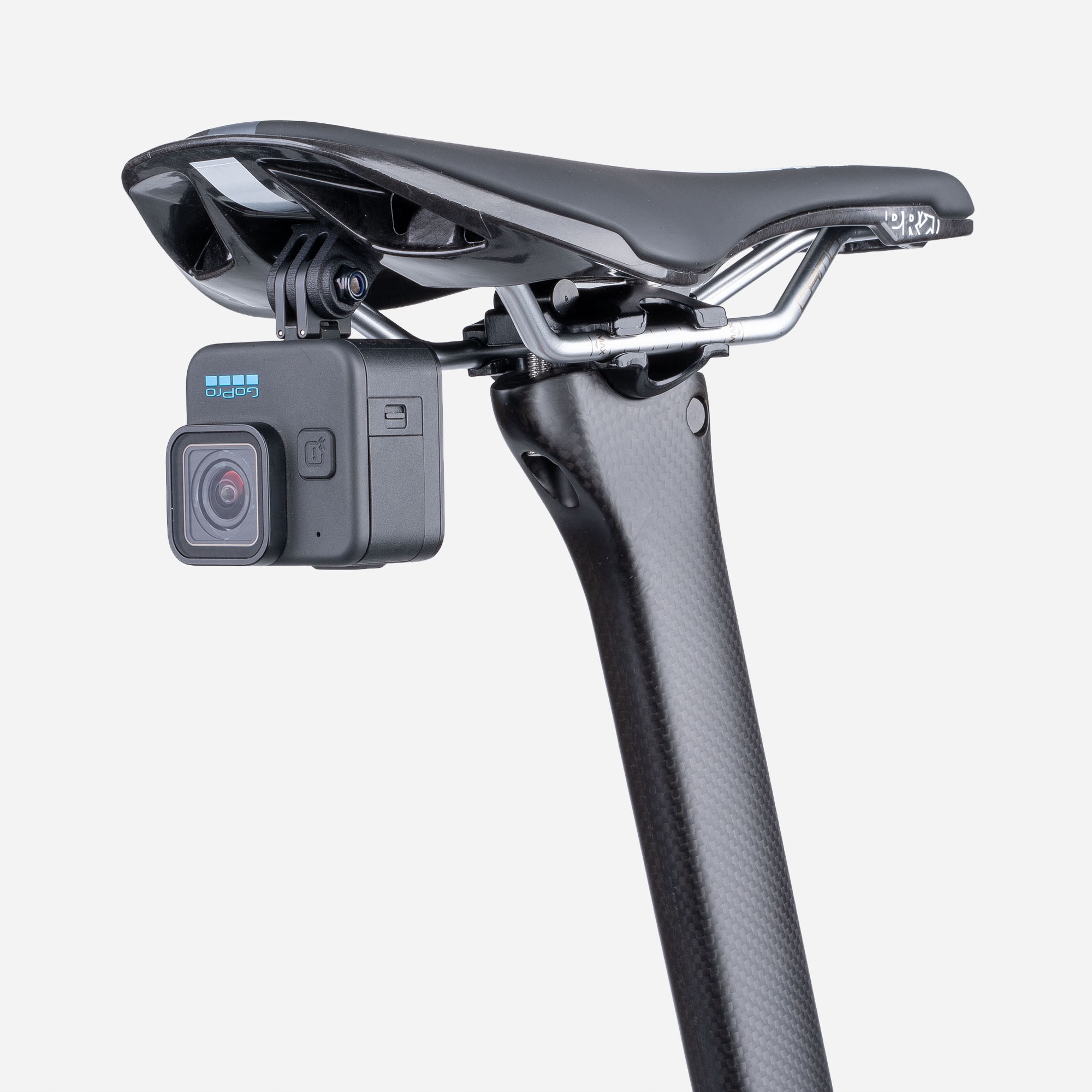 Držák kamery na sedlo Shimano Pro Stealth GoPro a AirTag (velikost S)