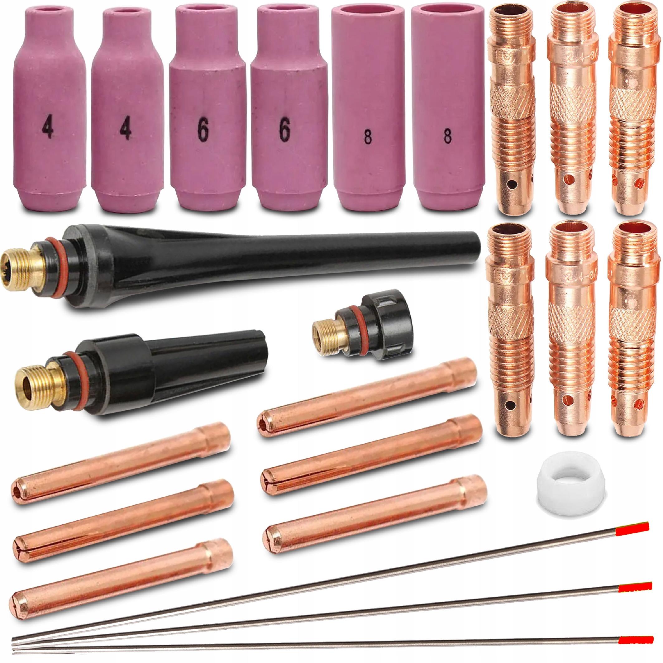 OSPRZET TIG DC AKCESORIA SPAWALNICZE SR 17 18 26 Weight with packaging 5 kg