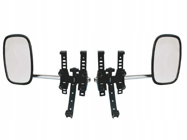 Lusterka, Lusterko Excellent View 2 sztuki z szkłami Convex wypukłymi