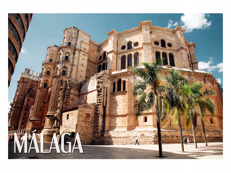 

Malaga Katedra La Catedral Magnes na lodówkę