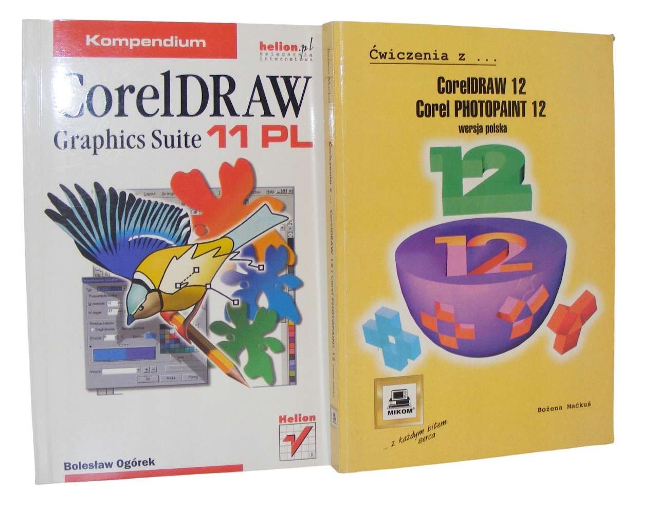 ĆWICZENIA Z CORELDRAW 12 COREL PHOTOPAINT 12 - Bożena Maćkuś BDB + GRATIS