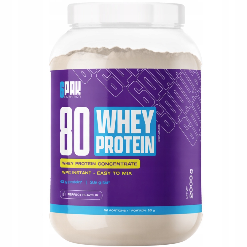 Protein Balení 6 Kusů Nutrition Wpc čokoládová 2000 g dárek
