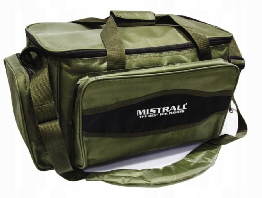 Mistrall uniwersalna torba wędkarska na akcesoria zielona 45x24x28cm