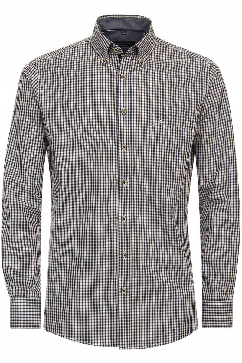 Casa Moda Velká Kostkovaná Košile Velké Velikosti 5XL