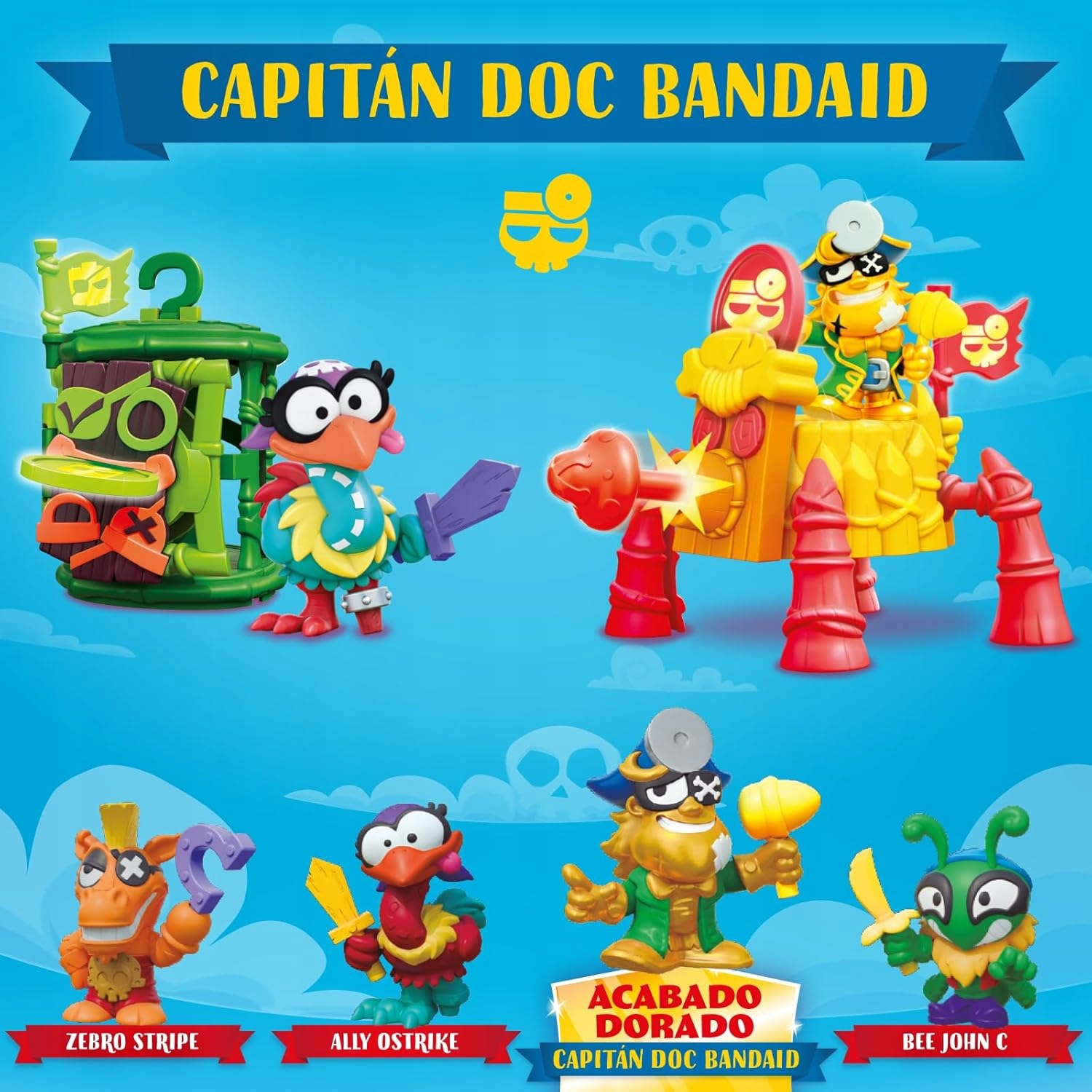 フィリピン セット 未使用 PIRATIX Adventure World Crazy Jungle Captain Pack (1 zestaw