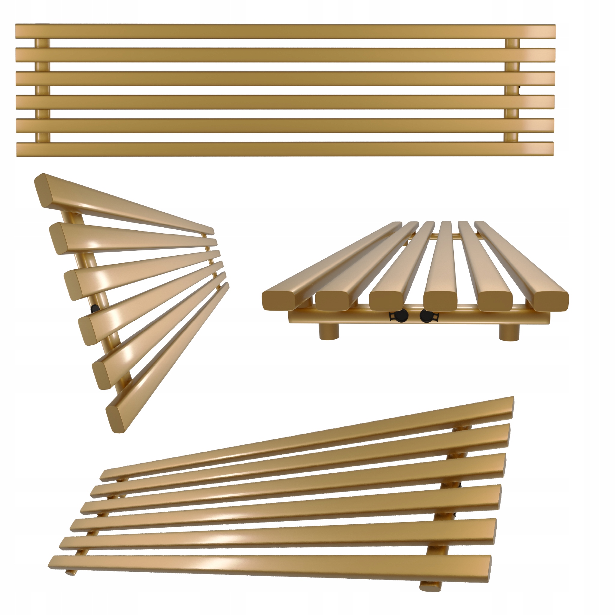 Horizontální ohřívač HORYZONT6 45x120 antik