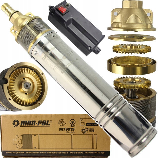 POMPA CIŚNIENIOWA GŁĘBINOWA WODY STUDNI 50 L/min