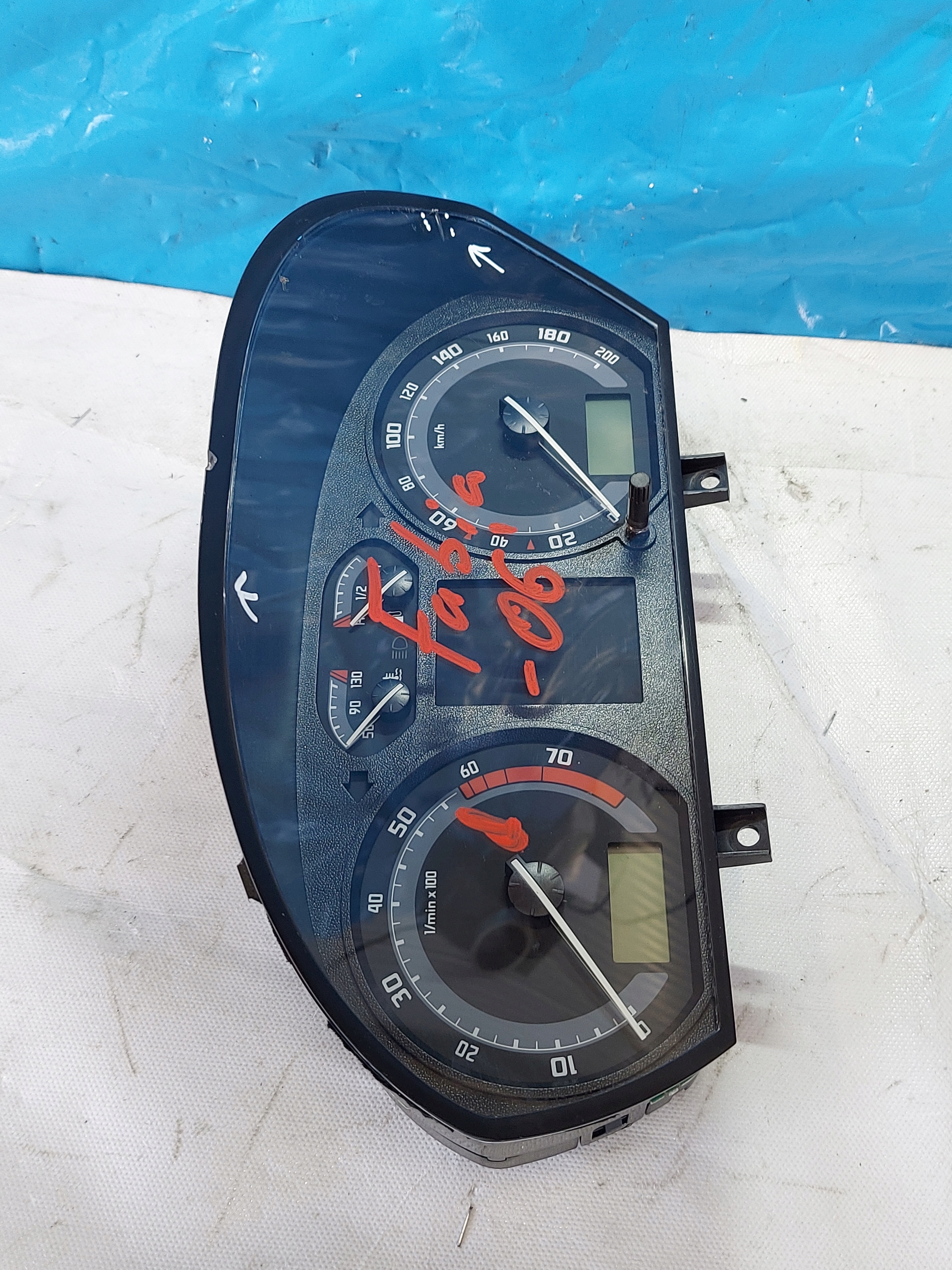 dials clock FABIA 1.4 B 6Y0920881L