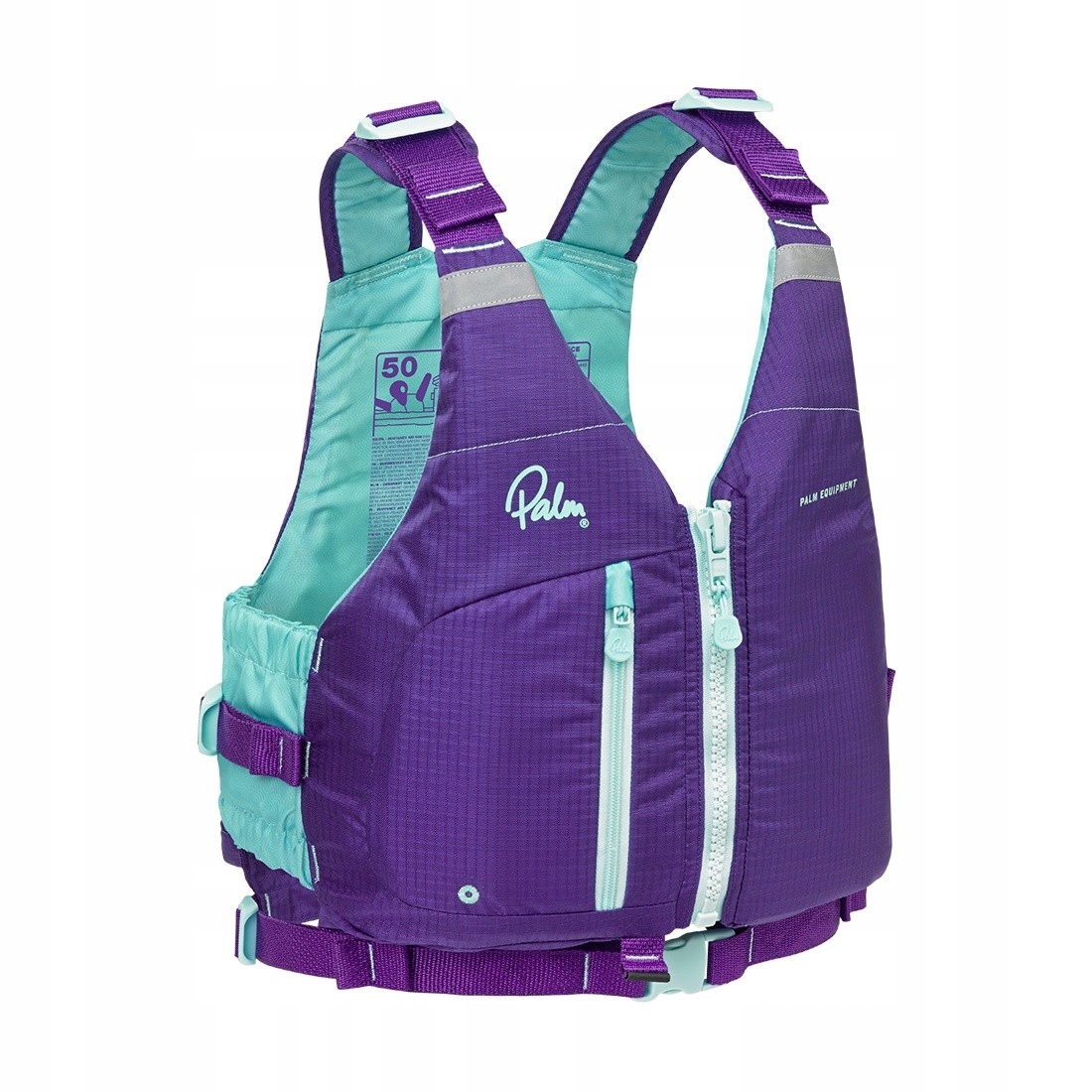 Damska Kamizelka Asekuracyjna Dopasowana M/L Palm Meander Woman Sup Kajak