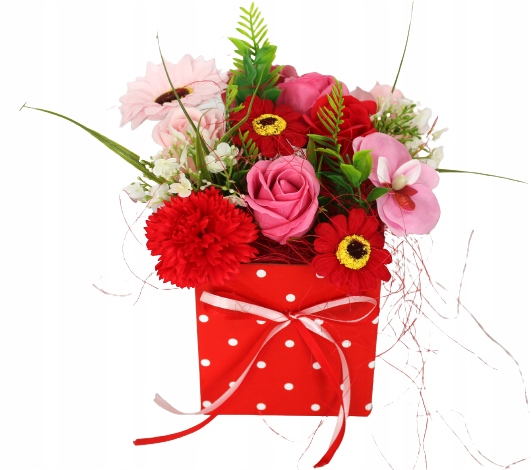 

Flower Box Kwiaty Mydlane Bukiet Dla Mamy