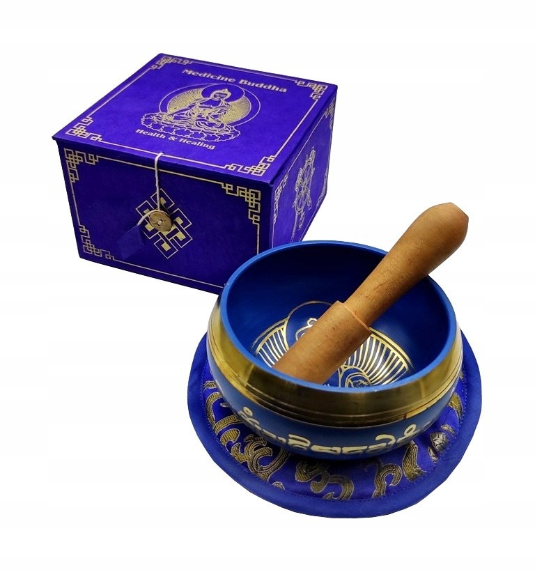 Hrající tibetská mísa – sada buddhismus hinduismus