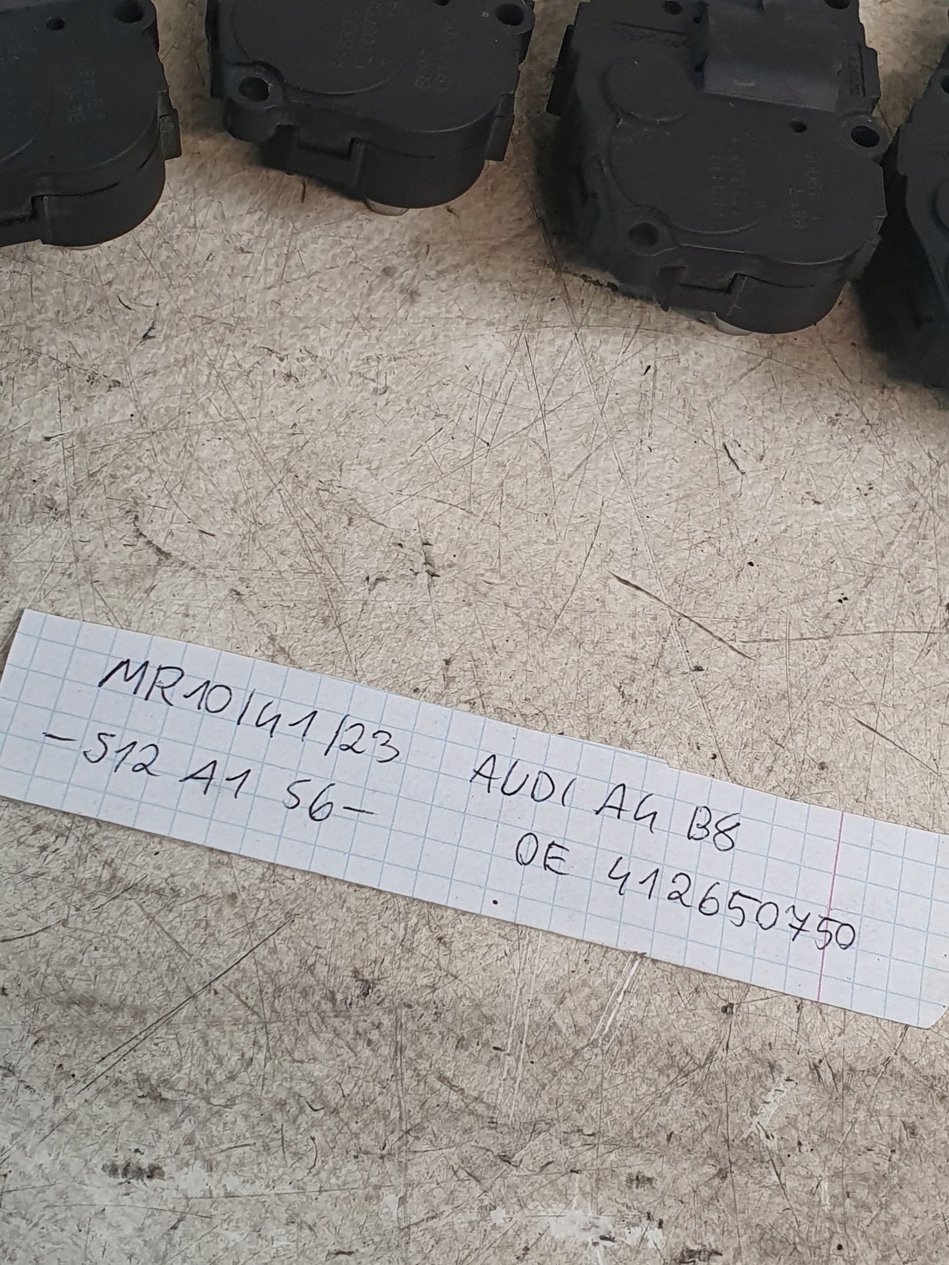 Micro moteur Bloc de chauffage complet OE 412650750 AUDI A4 B8 Berline 08r.