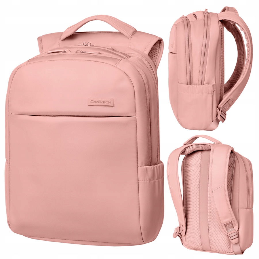 Coolpack Batoh S Přihrádkou Na Notebook Růžový Pudrový