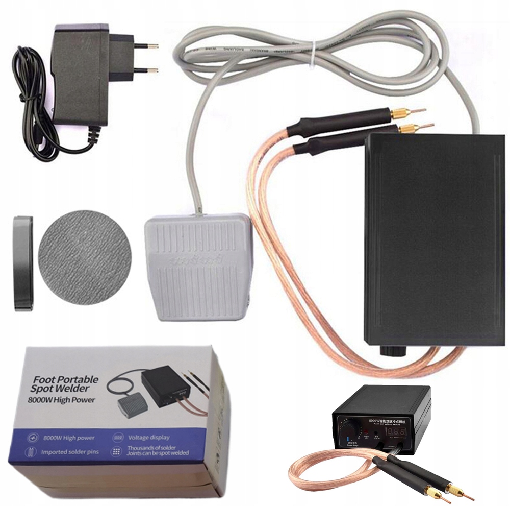 Výkonová Bodová Svářečka 8000 W S Nožním Pedálem