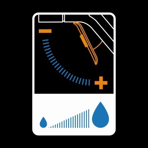 FISKARS PISTOLET ZRASZAJĄCY REGULOWANY COMFORT Marka Fiskars