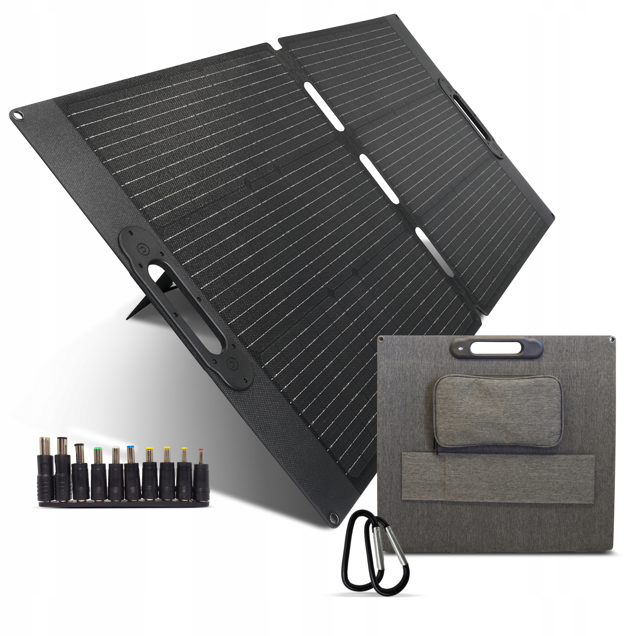 Panel solarny składany 100W 5V/3A Ładowarka Usb-c Quick Charge Etfe