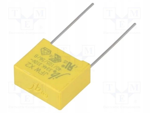 

Kondensator 330nF/310V Mkp JFW-330N/310-P15