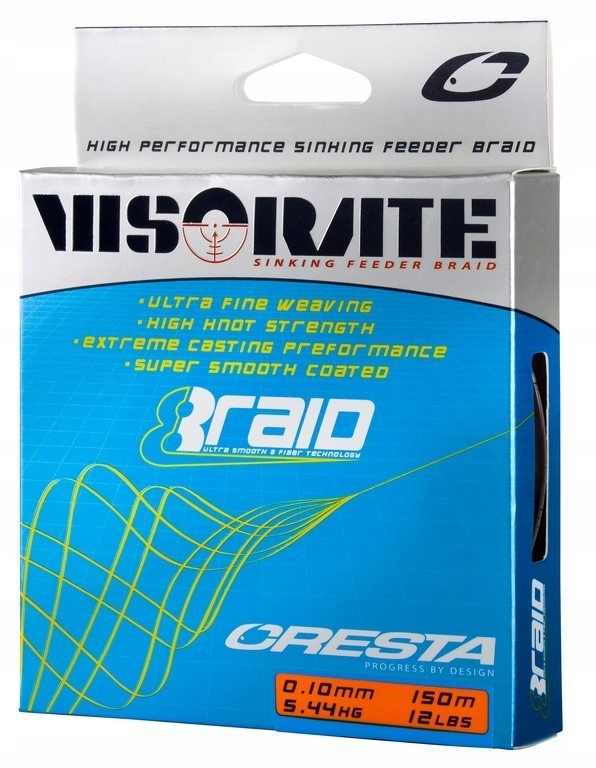 Plecionka feederowa Cresta Visorate 0,10 mm x 150 m