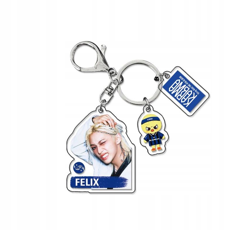 STRAY KIDS ALBUM FELIX RÓŻNORODNY POD WZGLĘDEM STYLU BRELOK I PRAKTYCZNY