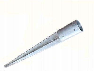 

Podstawa Słupa Wbijana Okrągła,kotwa, 100/750MM
