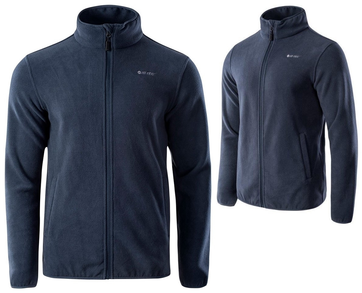 Polar męski Hi-tec Gruba Bluza na zamek 280GSM XXL