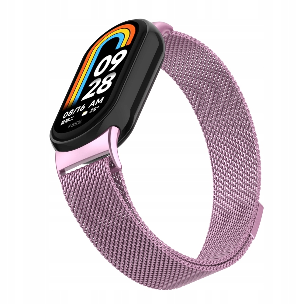 PASEK BRANSOLETA OPASKA DO SMARTBAND XIAOMI MI BAND 8/9 - ROSE PINK Producent RabbitMob