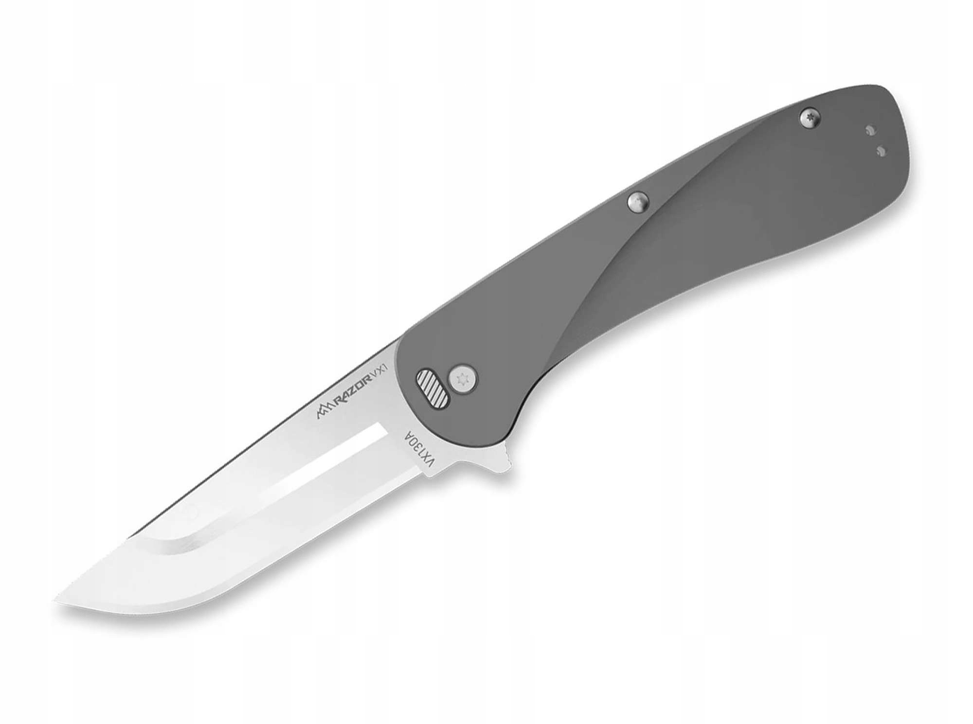 Nóż Outdoor Edge Razor VX1 3.0" Aluminum Grey 01OE136
