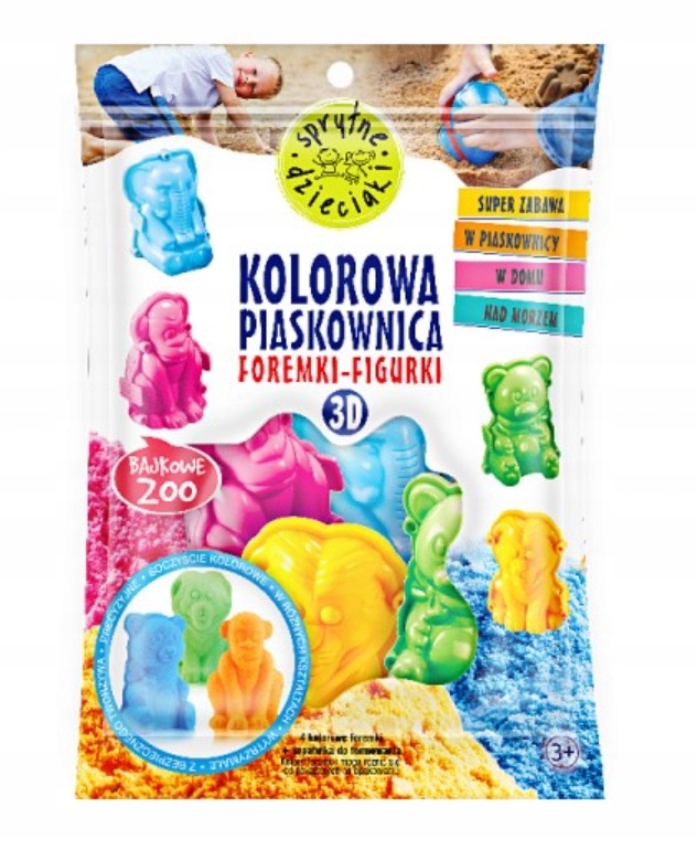 

Foremki 3D Do Piaskownicy Piasku Na Plażę Figurki