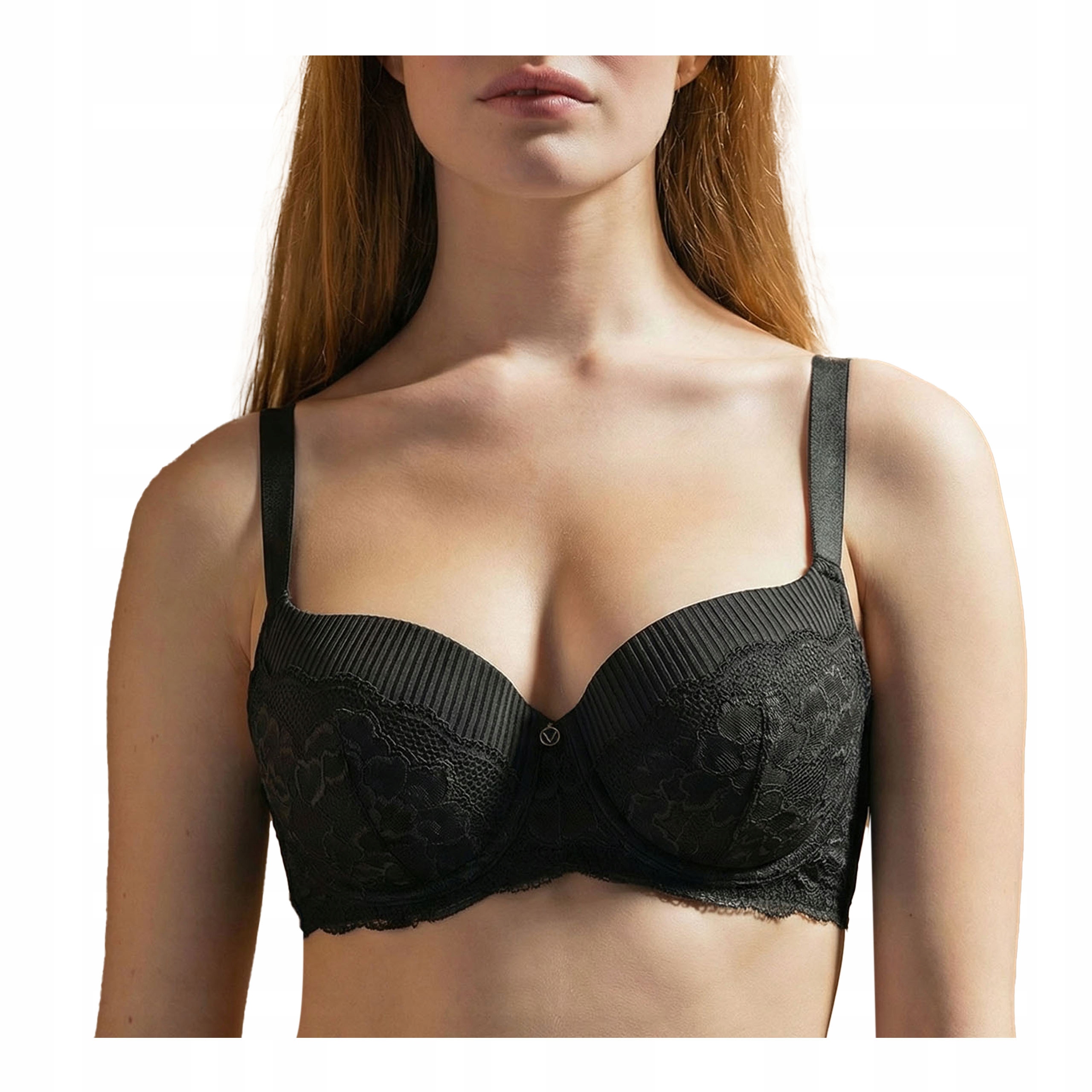 Dámská vyztužená podprsenka s kosticemi 80C, velké velikosti