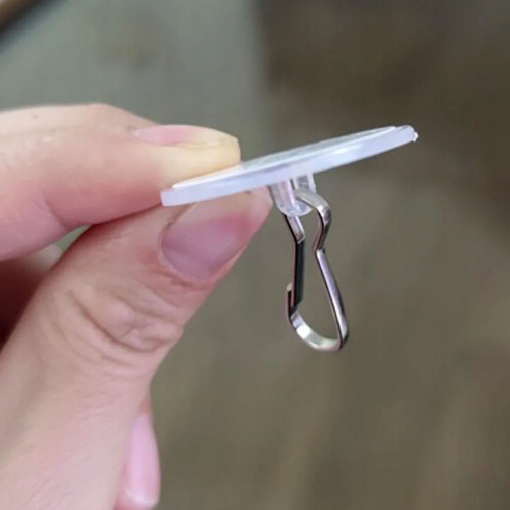 20 SZT. HACZYKÓW SUFITOWYCH SAMOPRZYLEPNE PRZEZROCZYSTE HACZYKI Liczba elementów w zestawie 0 szt.