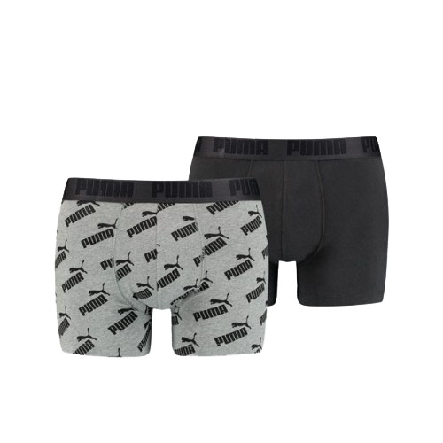 

Puma Bokserki Męskie Boxers 2 Pary Grey r.L